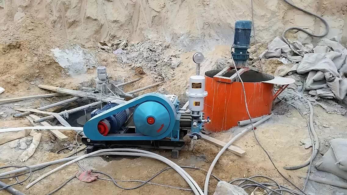 新州镇顶管注浆